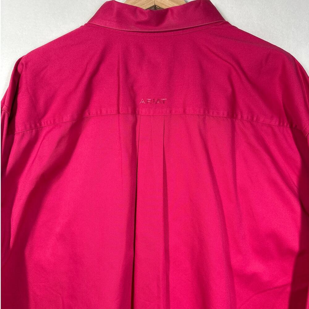 Ariat Solid Twill Classic Fit Button Down Shirt M… - image 8